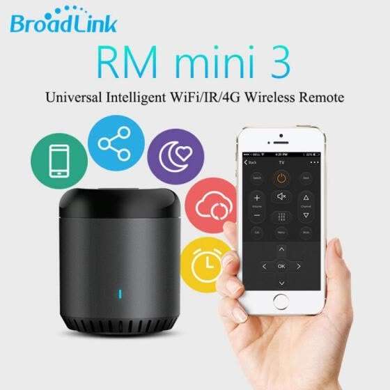 Broadlink RM Mini3 - универсальный пульт дистанционного управления