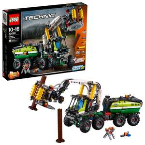 LEGO technic 42080 лесозаготовительная машина