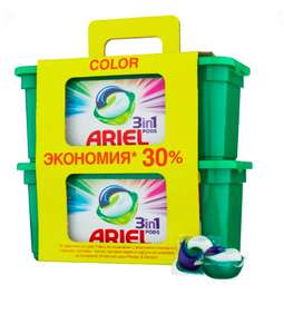 Капсулы Ariel PODS 3-в-1 Color 60 шт