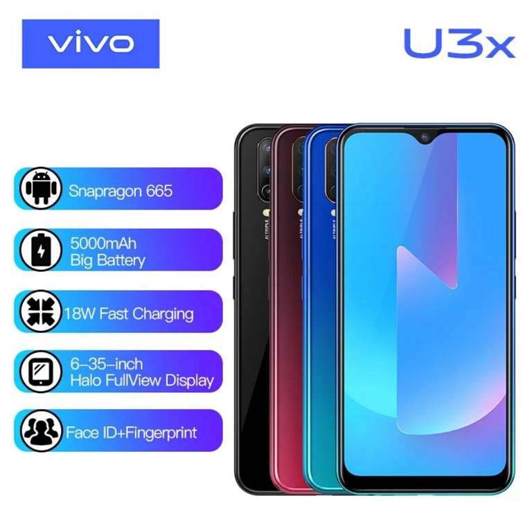 Смартфон Vivo U3X 4/64
