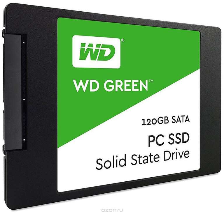 SSD диск WD Green 2.5" 120GB