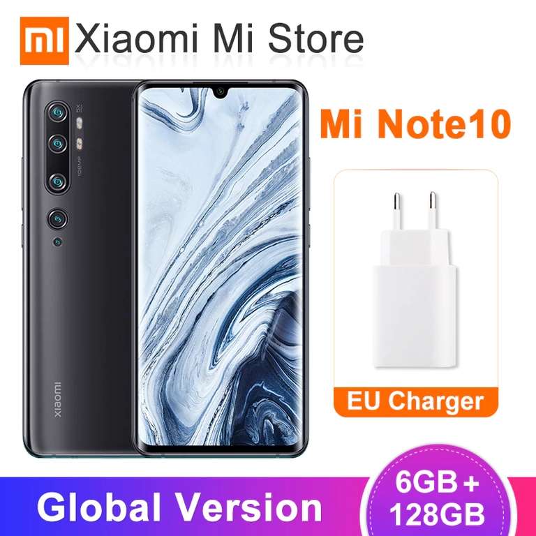 Xiaomi Mi Note 10 6+128GB NFC/Global. 439$