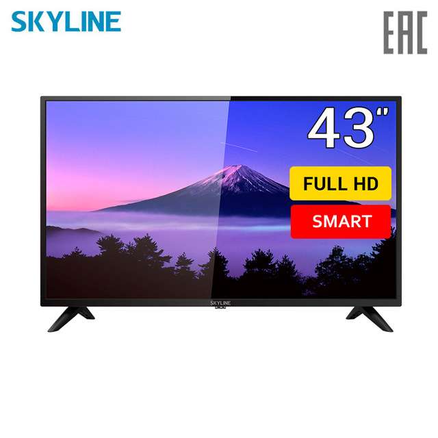 Телевизор 43" SkyLine 43LST5970 FullHD SmartTV