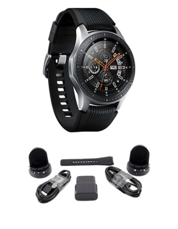 Часы Samsung Galaxy Watch 46mm Silver SM-R800NZSCXAR (Нет прямой доставки)