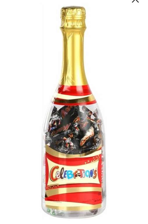 Подарочный набор конфет Celebrations в бутылке