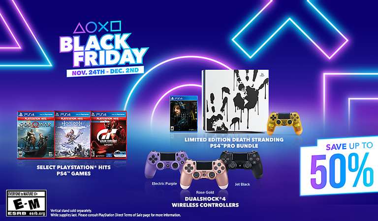[США] Чёрная пятница Sony PlayStation в Фирменном магазине Sony