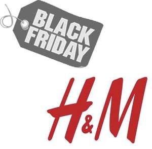 -70% на выборочные товары в H&M до 02.12 + подборка скидок на BLACK FRIDAY