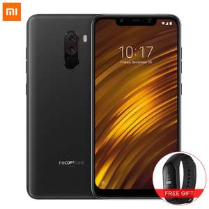 Xiaomi POCOPHONE F1 128 Гб + Mi Band 3 за 352.99$ (глобальная версия)