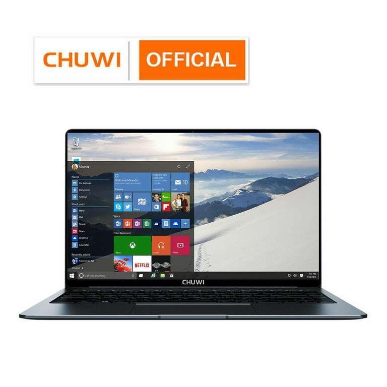 CHUWI lapbook Pro Intel Quad Core 8+256G Windows