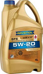 Моторное масло RAVENOL Super Fuel Economy SFE SAE 5W-20 (4 л) на Озоне