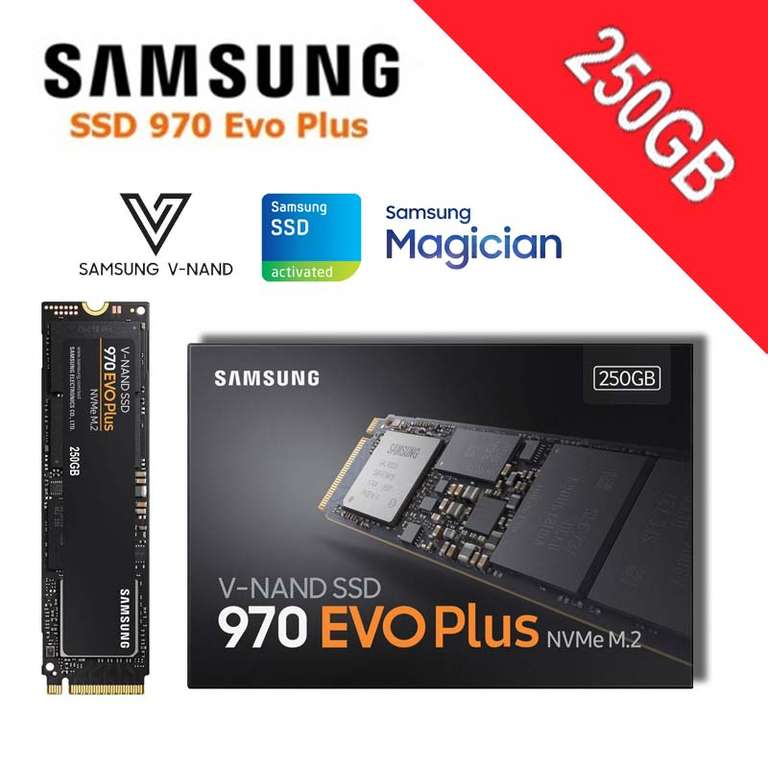 Samsung 970 EVO Plus 250 ГБ SSD M.2 Покупать с ПК, а не с мобильного приложения!
