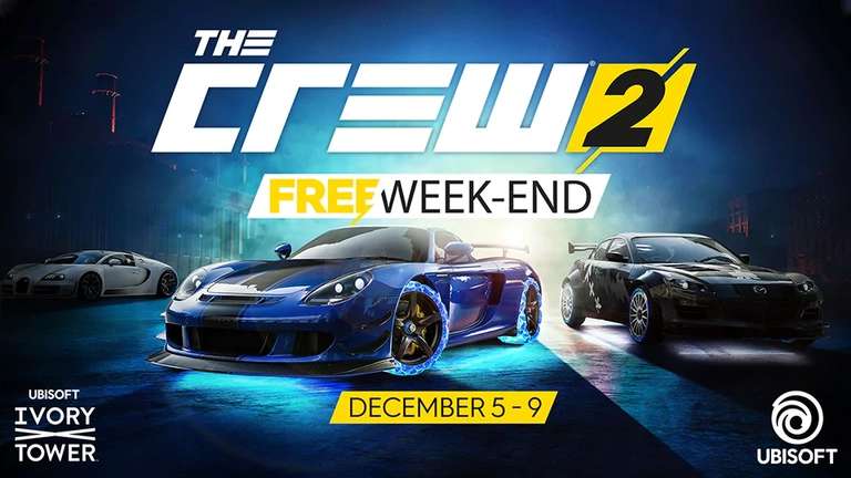 [Uplay PC, Xbox One] The Crew 2 - бесплатные выходные с 5 по 9 декабря 2019