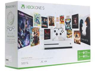 Xbox One S 500 Гб + Forza Horizon 3