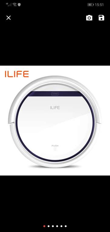 ILIFE V3S Pro робот пылесос