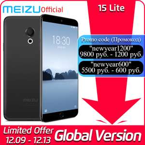 Глобальная версия Meizu 15 Lite 4 GB 64 GB