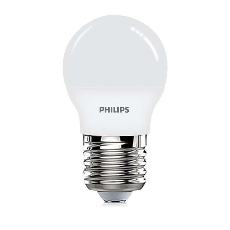 PHILIPS светодиодная лампа 3.5W E27 6500к за 2.88$