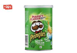 Чипсы Pringles картофельные Sour Cream & Onion, 70 г