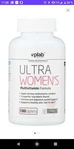 Минерально-витаминный комплекс vplab Ultra Women's (180 каплет