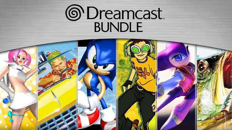 Sega Dreamcast набор из 6 портированных для PC игр