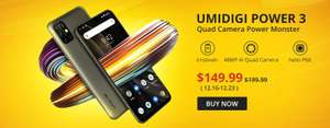 UMIDIGI Power 3 Global Bands 6.53 inch FHD+ Fullview Display Android 10 6150mAh За 9,541 рублей.