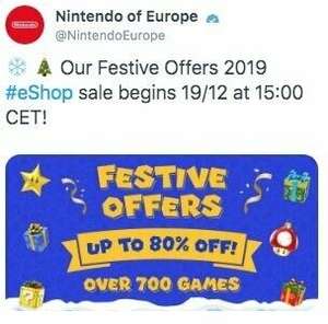 19 декабря стартует новогодняя распродажа Nintendo