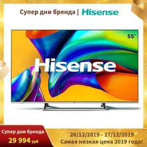 Телевизор Hisense 55" H55A6140 Smart TV 4K UHD