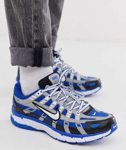 Синие кроссовки Nike P-6000