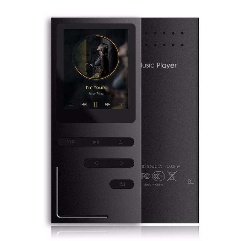 C18 8GB MP3-плеер HiFi Metal Music Player Lossless APE FLAC Аудиоплеер со встроенным динамиком