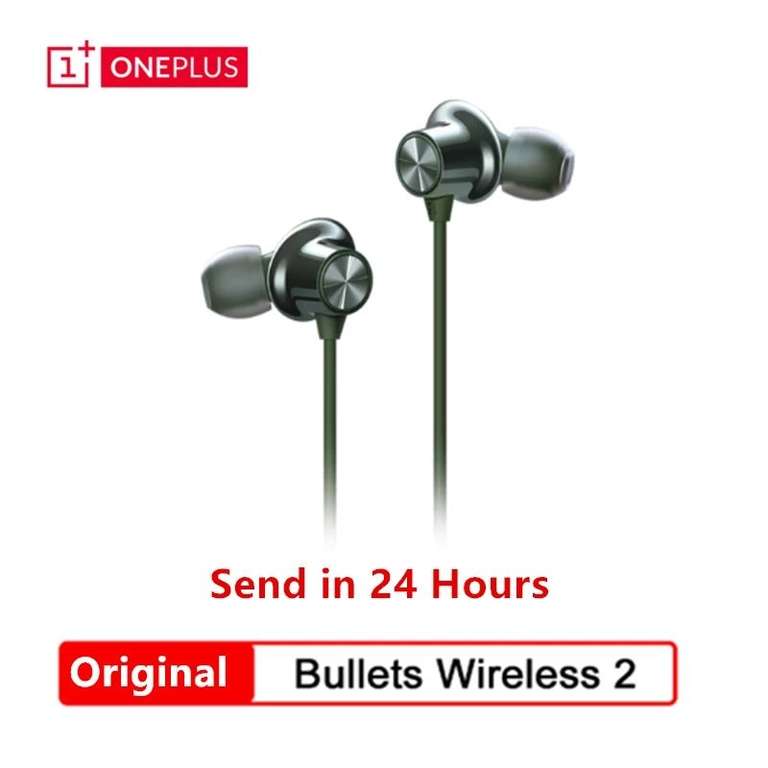 Беспроводные наушники OnePlus bullets wireless 2