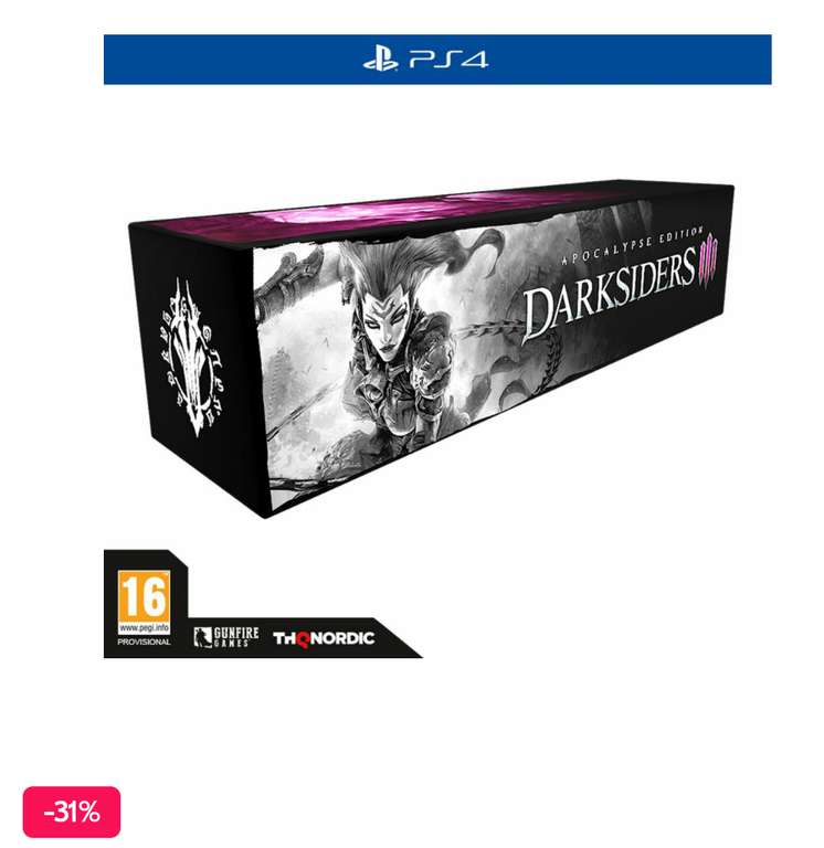 Игра Darksiders III. Apocalypse Edition для PS4 Sony