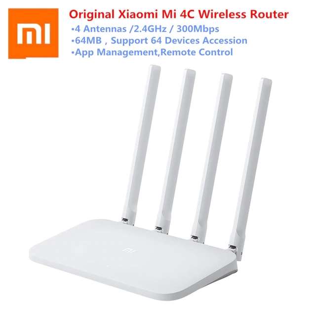 Новый бюджетный маршрутизатор Mi Router 4C за 16.86$