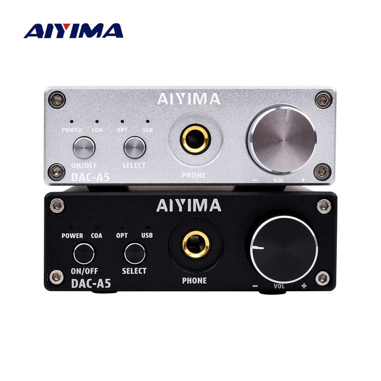 AIYIMA DАC-A5 Внешний USB ЦАП начального уровня