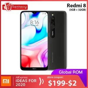 Xiaomi Redmi 8 с глобальной прошивкой, 3 ГБ, 32 ГБ