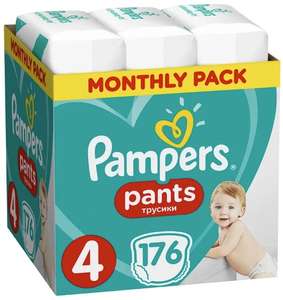 Pampers трусики Pants 4 (9-15 кг) 176 шт.