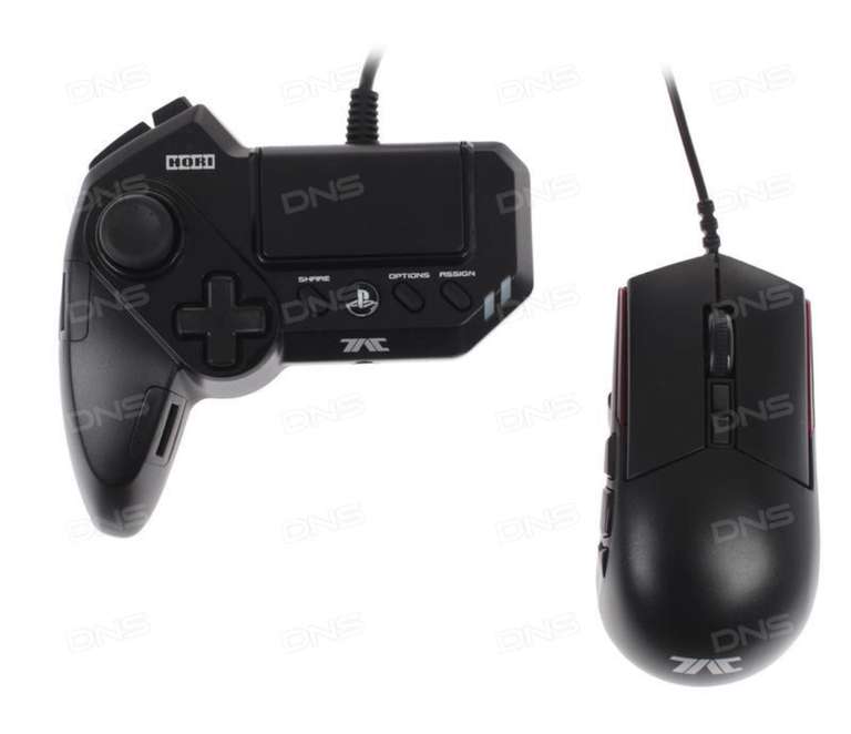 Игровой контроллер Hori T.A.C. Grip черный