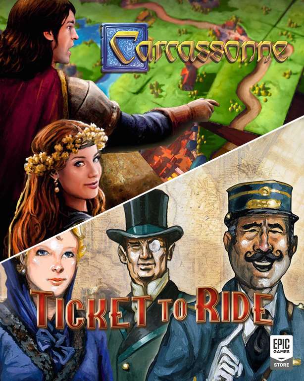 [PC] Carcassonne и Ticket to Ride бесплатно
