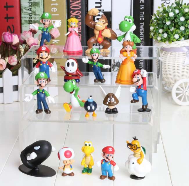Фигурки Super Mario Bros (18 шт.) за $9.9
