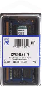 Память Kingston 8GB PC3L DDR3 SO-DIMM - цена ниже восстановленной на Алиэкспресс