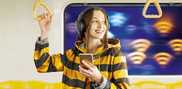 Wi-fi в метро без рекламы на 6 месяцев для абонентов Билайн