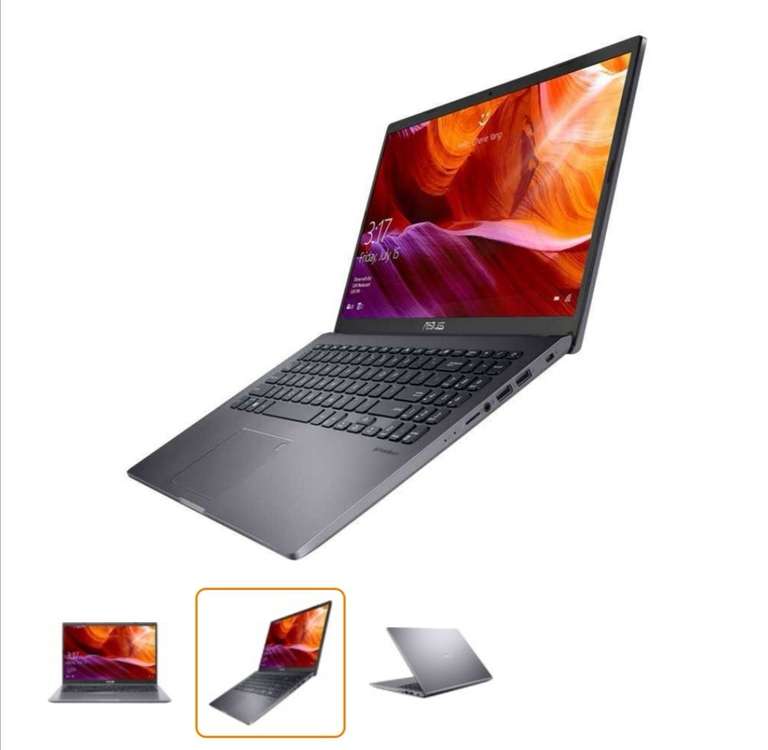 Ноутбук 15.6" ASUS M509DA-BQ206( IPS,Full HD, AMD Ryzen 3 3200U, 4Гб, 500Гб, AMD Radeon Vega 3, dos)