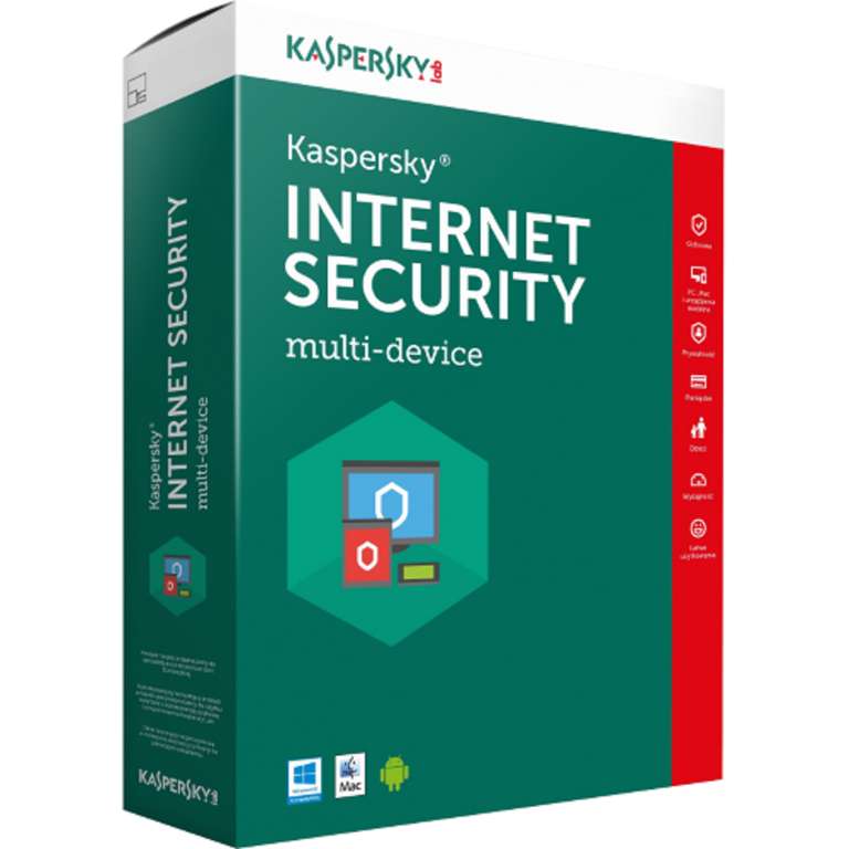 Kaspersky Internet Security на 2 устройства 1 год