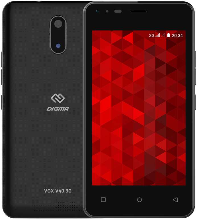 [Мск] Смартфон Digma Vox V40 8Gb Black