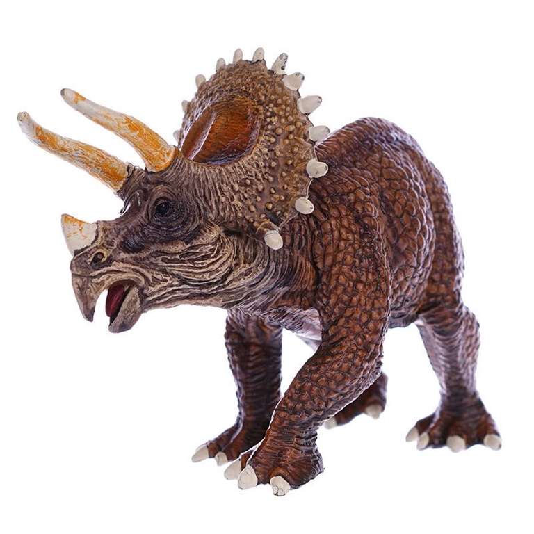 Реалистичная модель динозавра Triceratops за 7.99$