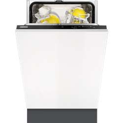 Посудомоечная машина узкая ZANUSSI ZDV91204FA + Таблетки Filtero 7в1 Арт.703, 90 шт. для посудомоечных машин в подарок