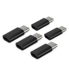 Micro USB - Type C адаптер 5 шт. за $0.9