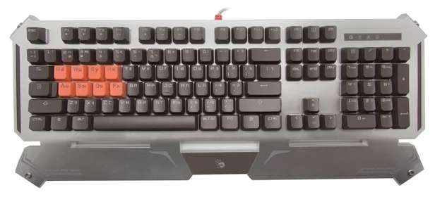 Механическая клавиатура A4Tech Bloody B740A Silver-Grey USB