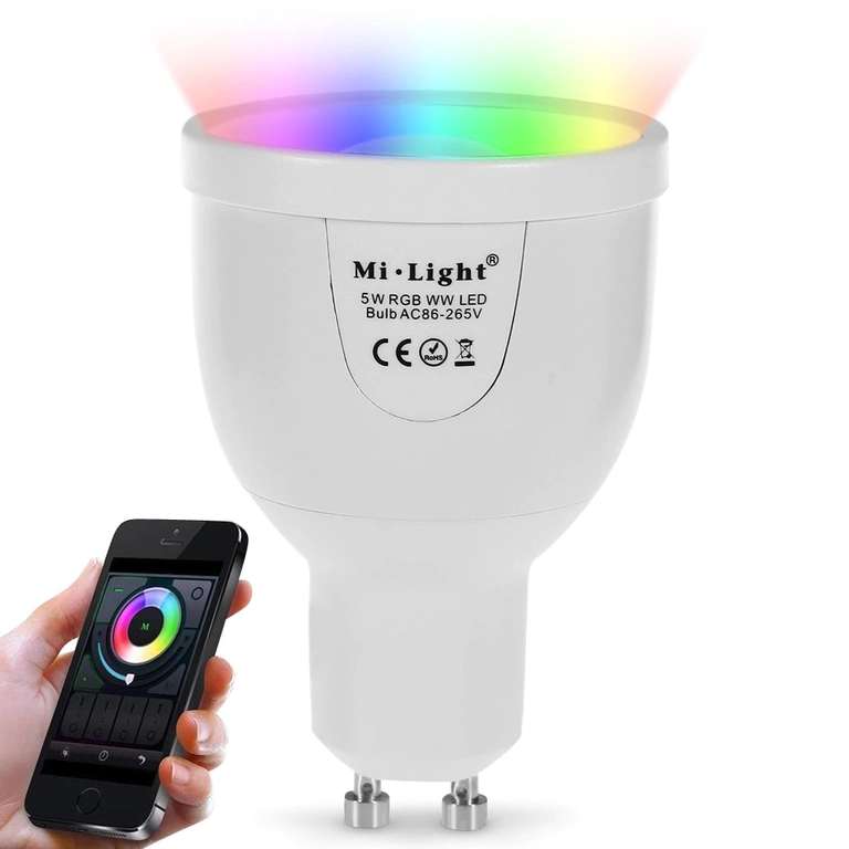 Умная лампочка MiLight (WiFi LED) за $8.99