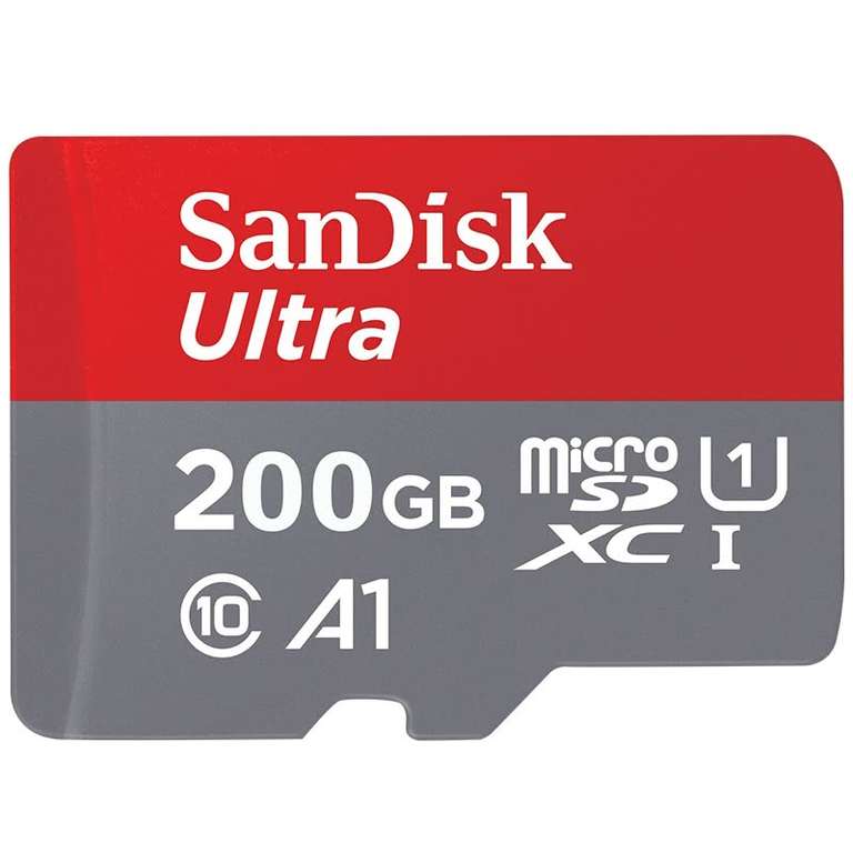 Карта памяти SanDisk MicroSDHC UHS-I 200GB за 35.59$