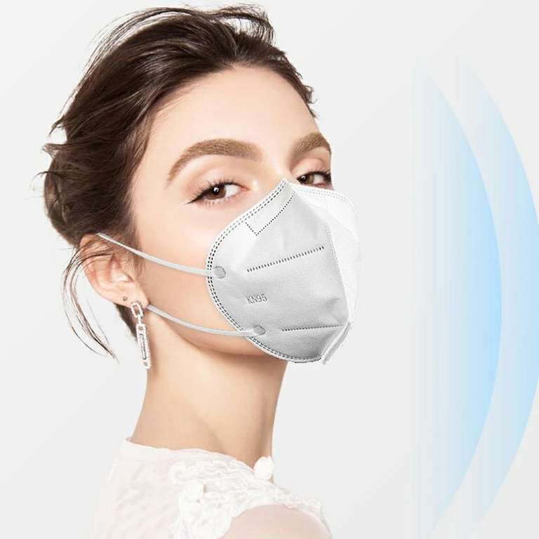 Защитные трёхслойные маски N95 (10шт)