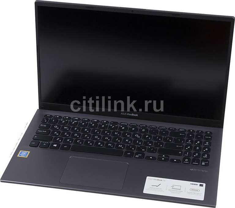 Ноутбук 15.6" ASUS VivoBook A512UA-BQ619 (Intel Pentium 4417U 2.3ГГц, 4Гб, 500Гб, IPS, Intel HD Graphics 610)